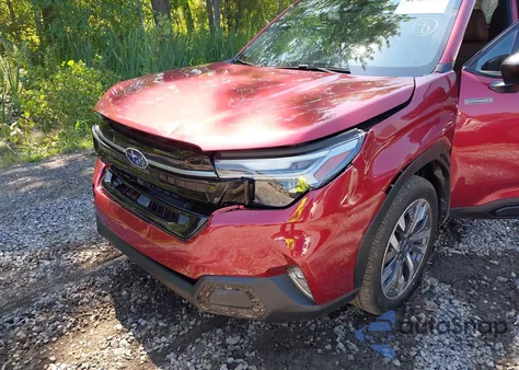 2025 Subaru Forester Hybrid Touring from USA, damaged, VIN JF2SLSTDXSH421093